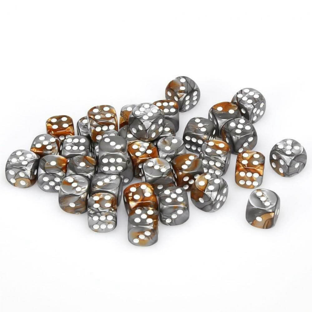 D6 terninger Gemini 12mm (36 terninger)