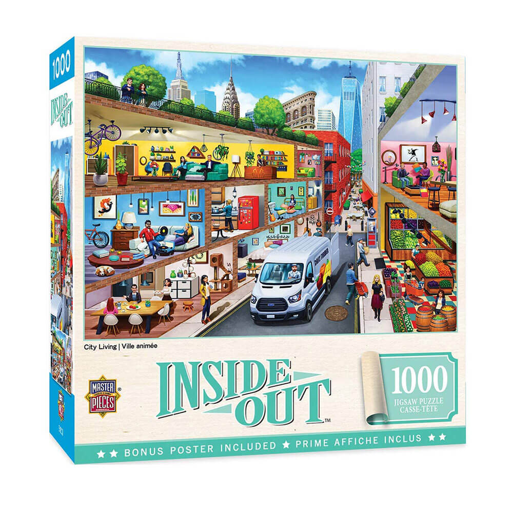 MP Inside Out Puzzle (1000 st)