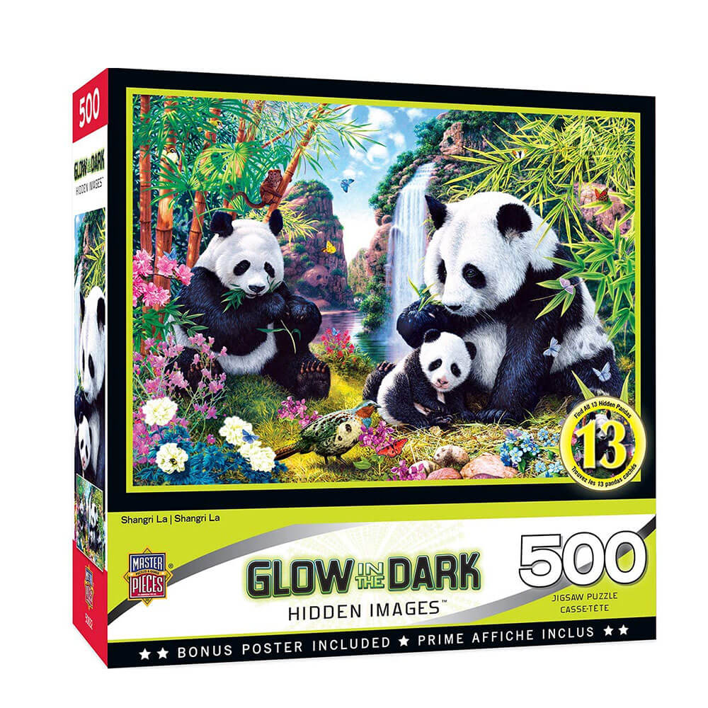 MP Hidden Image Glow Puzzle (550st)