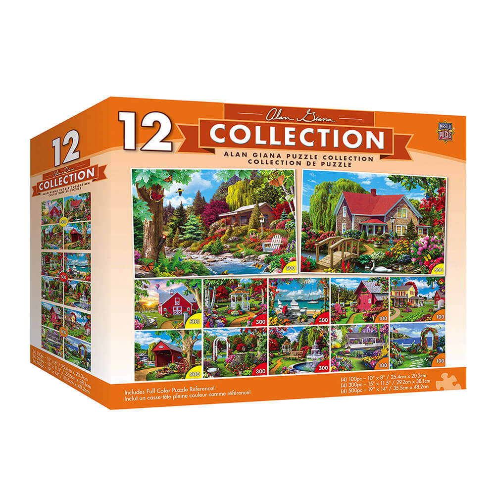 Puzzle des chefs-d'œuvre (12 Puzzle de pack de pack)