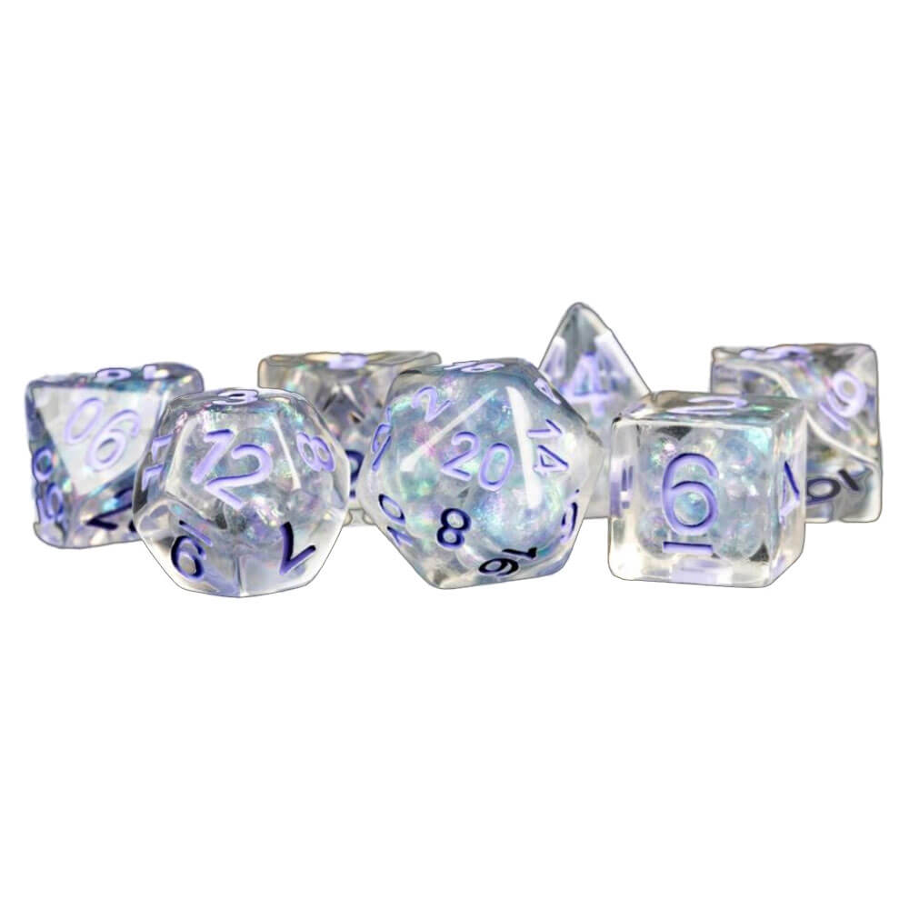 Harpiks Pearl Polyhedral Dice Set 16mm