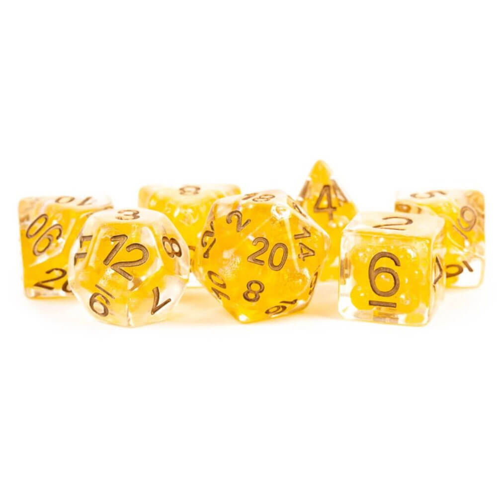 Harpiks Pearl Polyhedral Dice Set 16mm