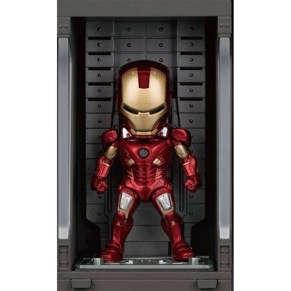 Mini Egg Attack Iron Man med Hall of Armour