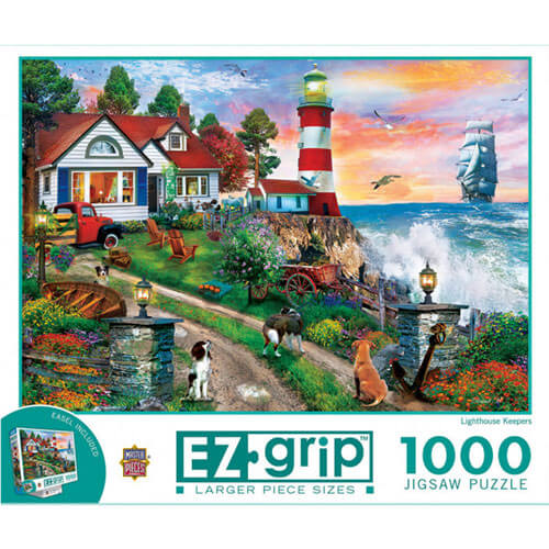 MasterPieces EZGrip Lighthouse Keepers Puzzle 1000pc