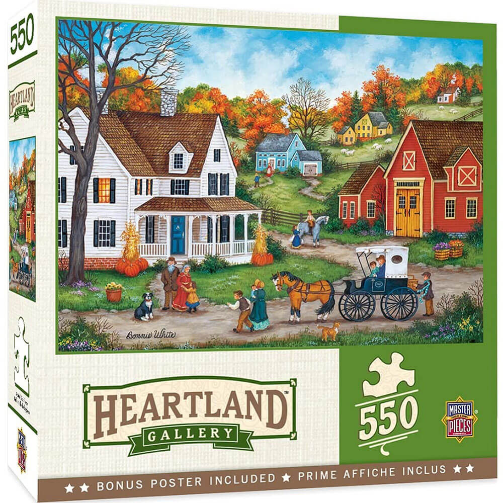 Arcydzieła Heartland 550pc Puzzle