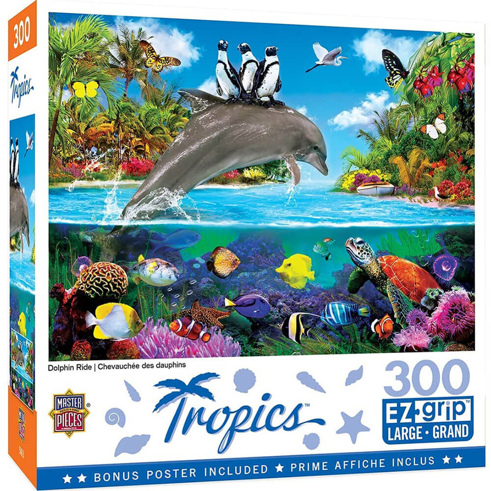 傑作Ezgrip Tropics 300pc Puzzle