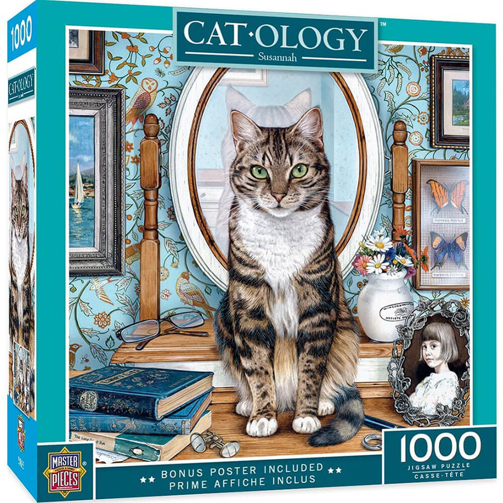 Masterpieces Cat-ología 1000pc rompecabezas