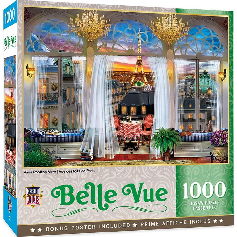 Coleção de quebra -cabeça Belle Vue 1000pc