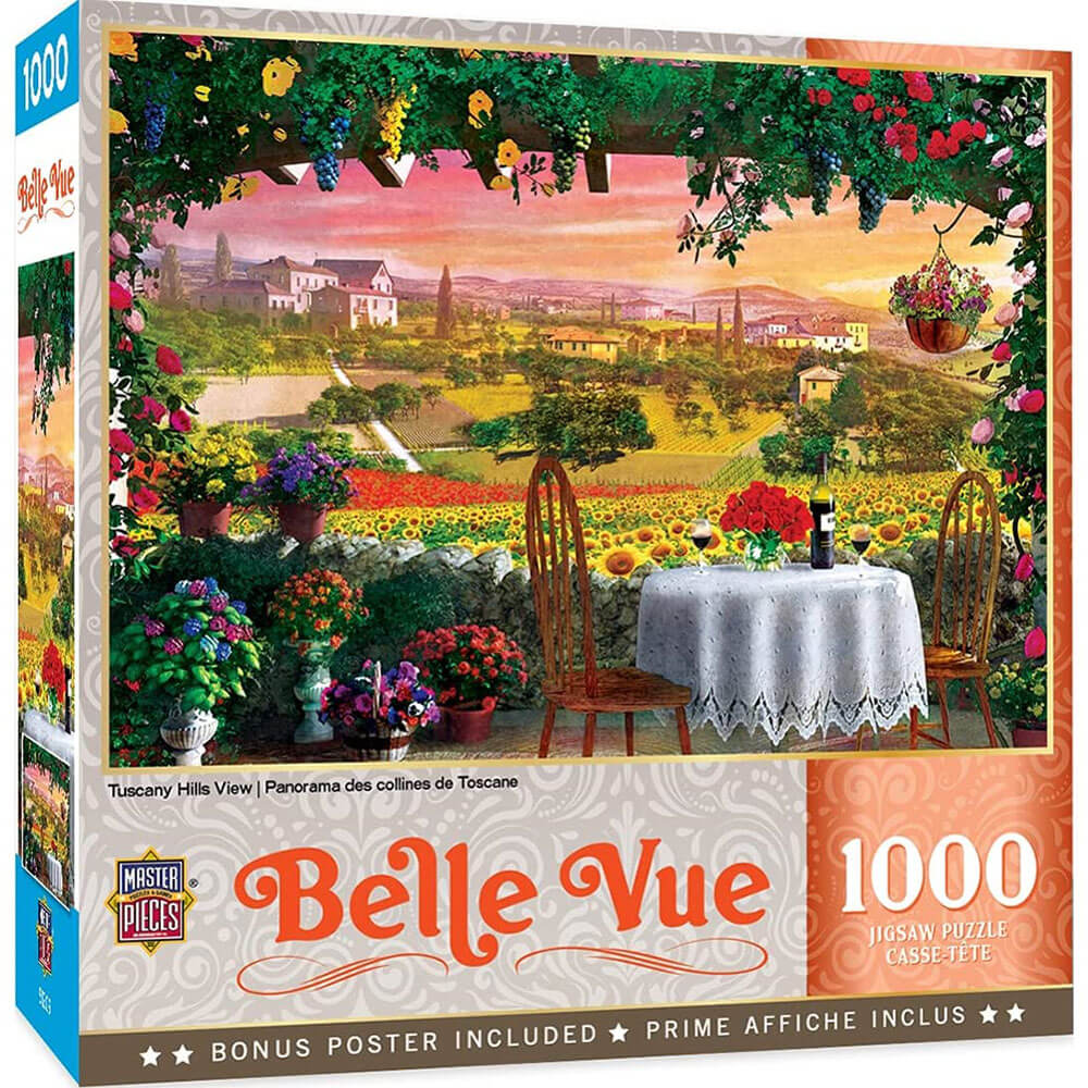 Coleção de quebra -cabeça Belle Vue 1000pc