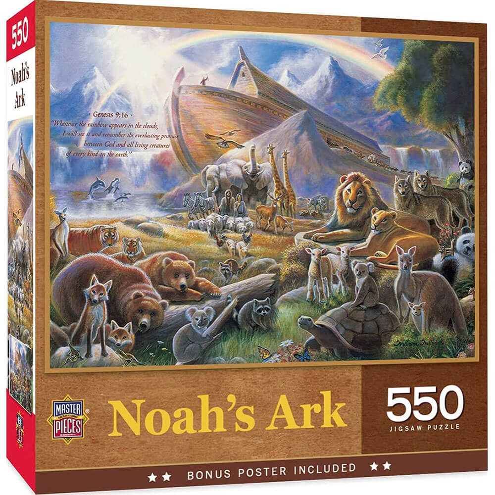 Mesterværker Inspirerende Noahs Ark -puslespil