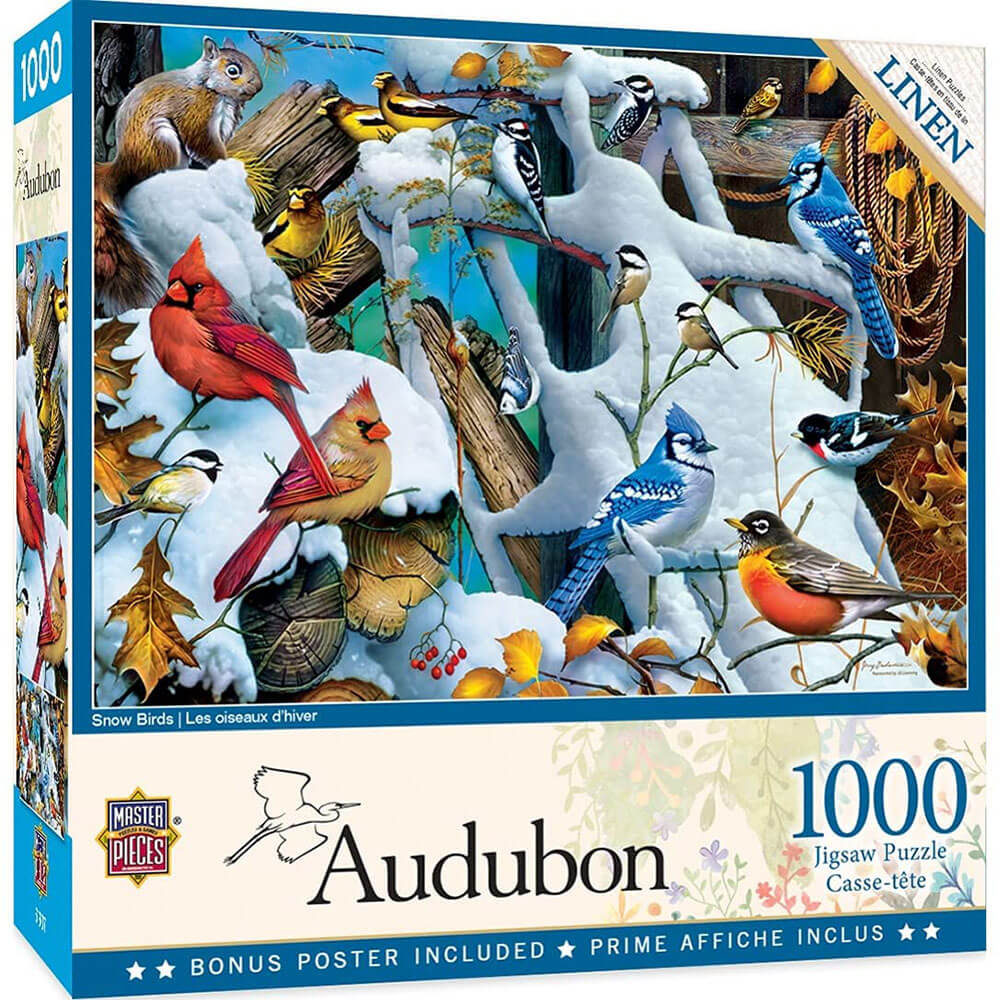 Masterpieces Audubon 1000pc puslespil