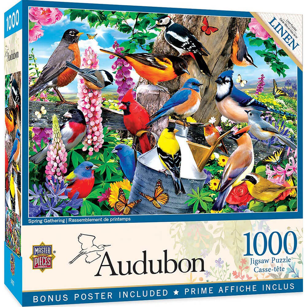 Masterpieces Audubon 1000pc rompecabezas