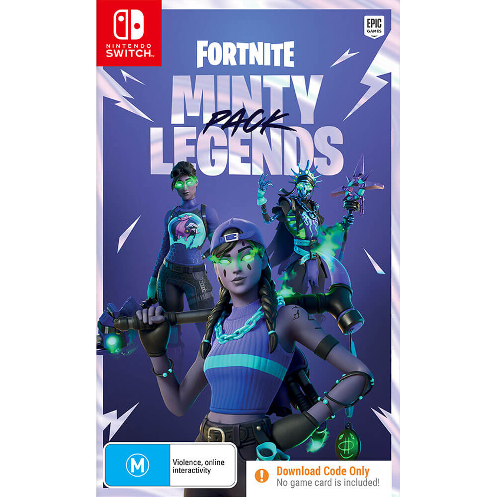 Jeu de pack de légendes de Fortnite Minty Legends