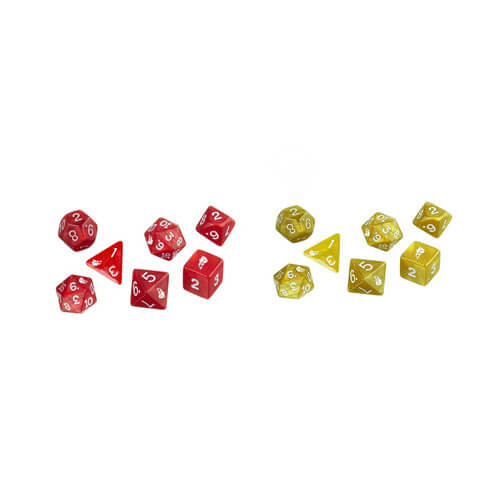 Power Rangers RPG 7 Dice Set