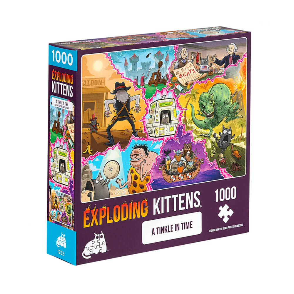 Gatitos explosivos Puzzle 1000pcs