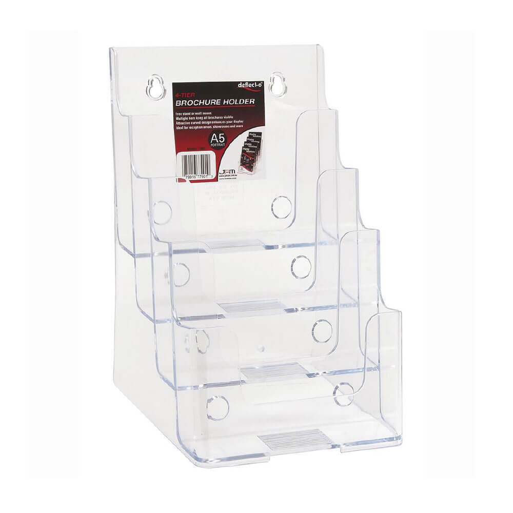 Déflecto Wall Mount Brochure Holder (A5)