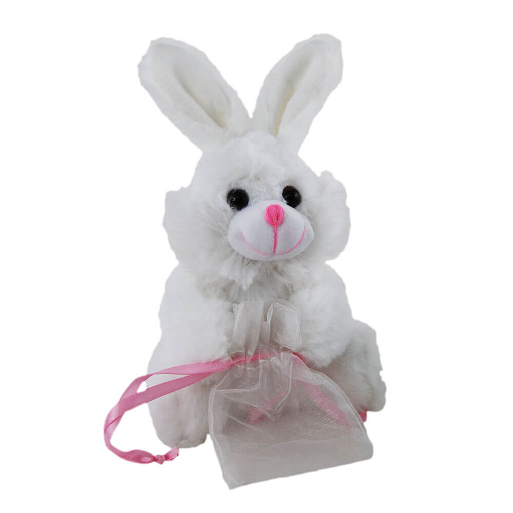 Elka Hase mit Tasche Stofftier 18cm