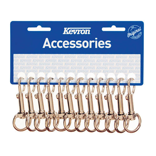 Kevron J-Clips Metal (12pk)