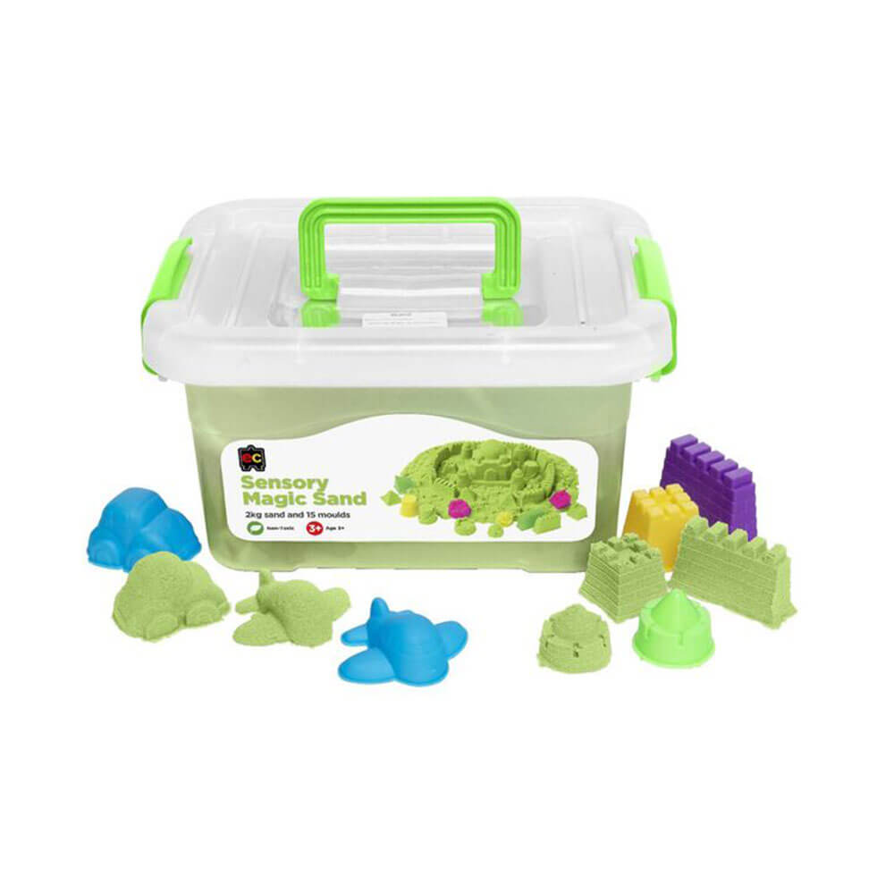 CE Sensory Sand con moldes de 2 kg