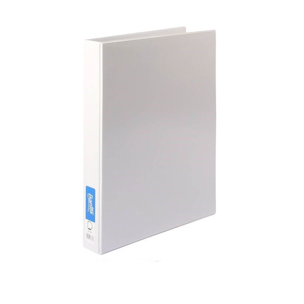 Bantex 4 D-ring INSERT BINDER BIANCO 38MM A3