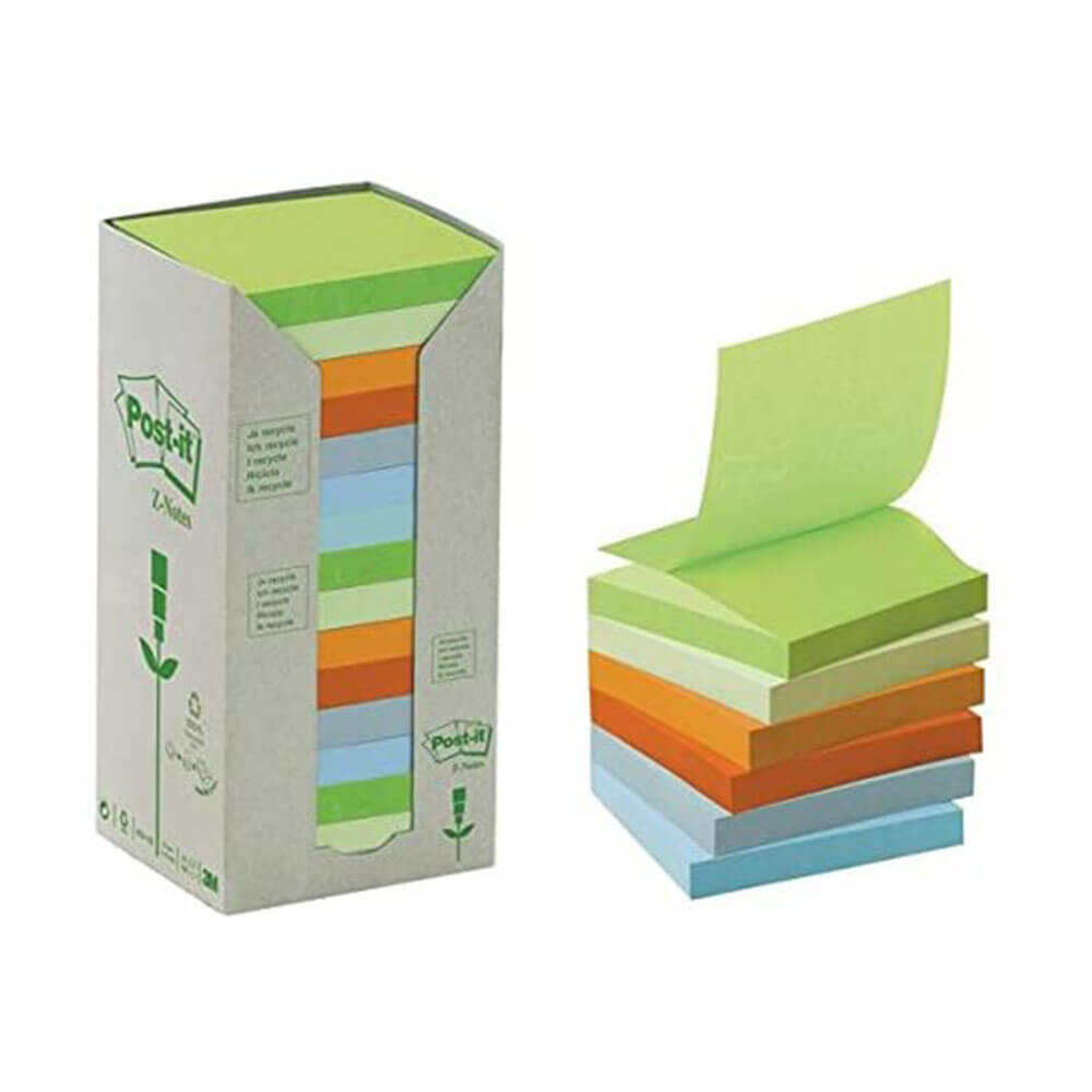 Post-it notas recicladas 76x76 mm