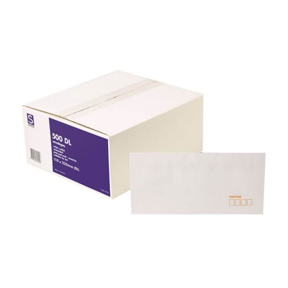 STAT PEEL e ENVELOPE DE SEAL DL (500pk)