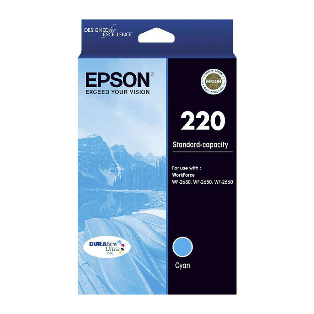 Epson standardkapacitet bläckstrålepatron 220