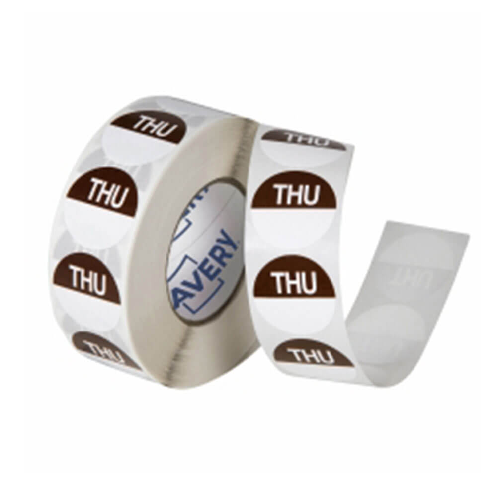 Avery Removable Label 24mm 1000/Roll White