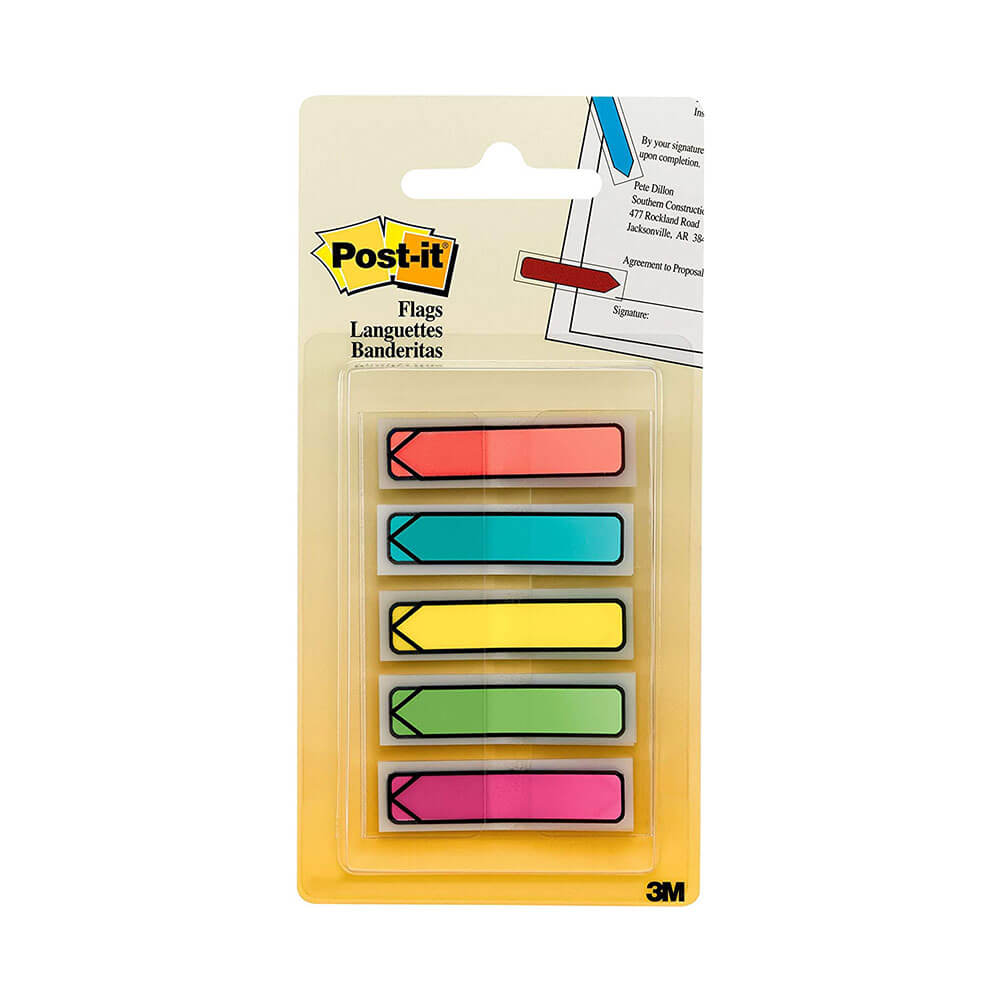 Flag di freccia post-it 100pk