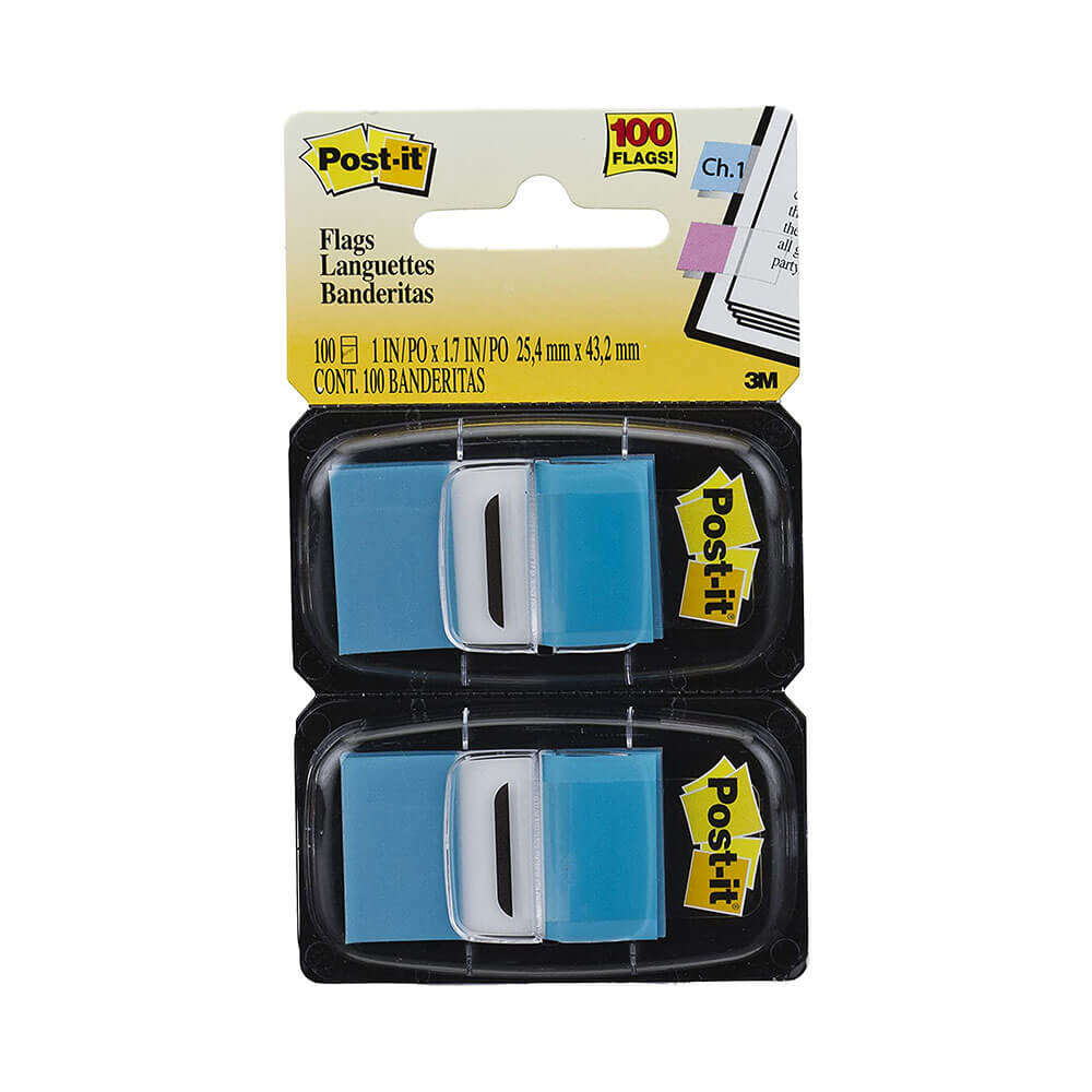 Post-it Twin Pack Flags 100st