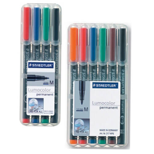 Staedtler 317 Marker Permanent Medium Assorted