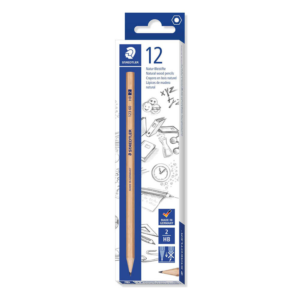 STAEDTLER NATURAL MECILS LEAD (12/box)