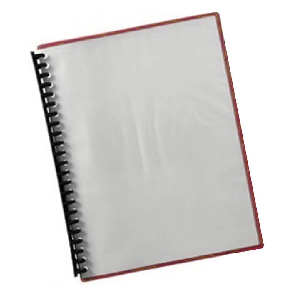 Marbig Clear Front Display Book 20 Pocket (A4)