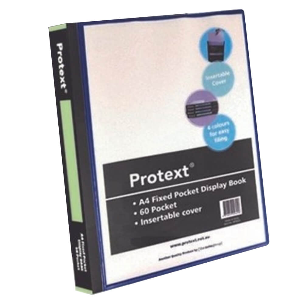 Book Affichage du couvercle de l'insert Protext A4 (noir)