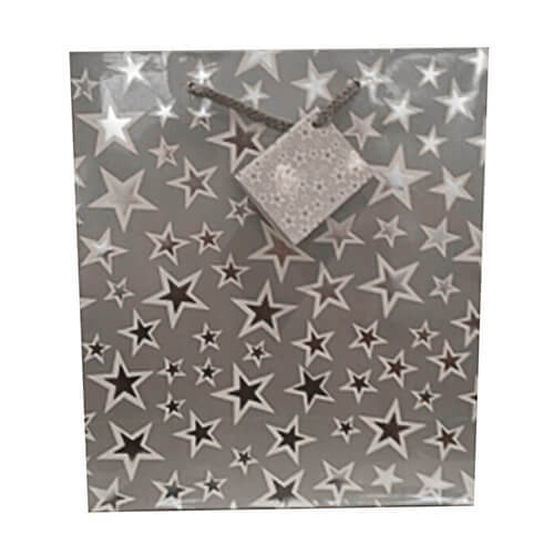 Ozcorp Stars Gift Bag (Silver)