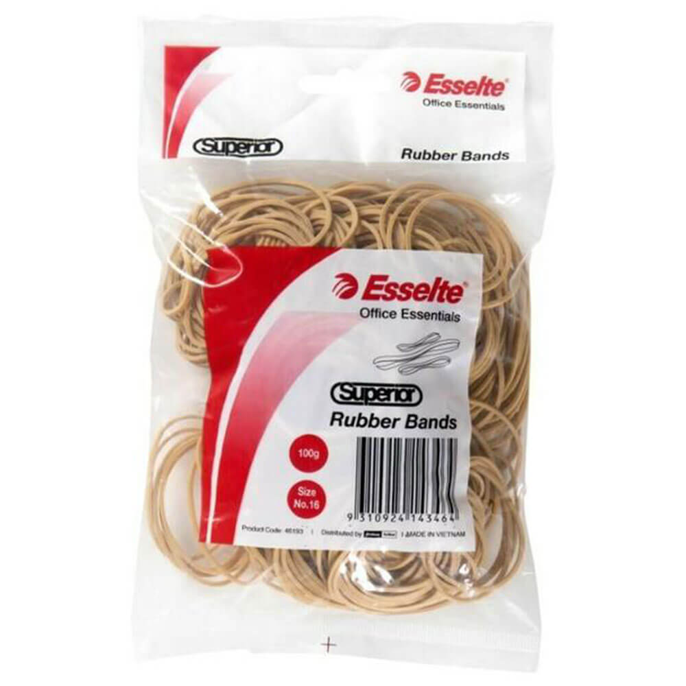 Esselte Superior Elasture Bands in Bag 100g