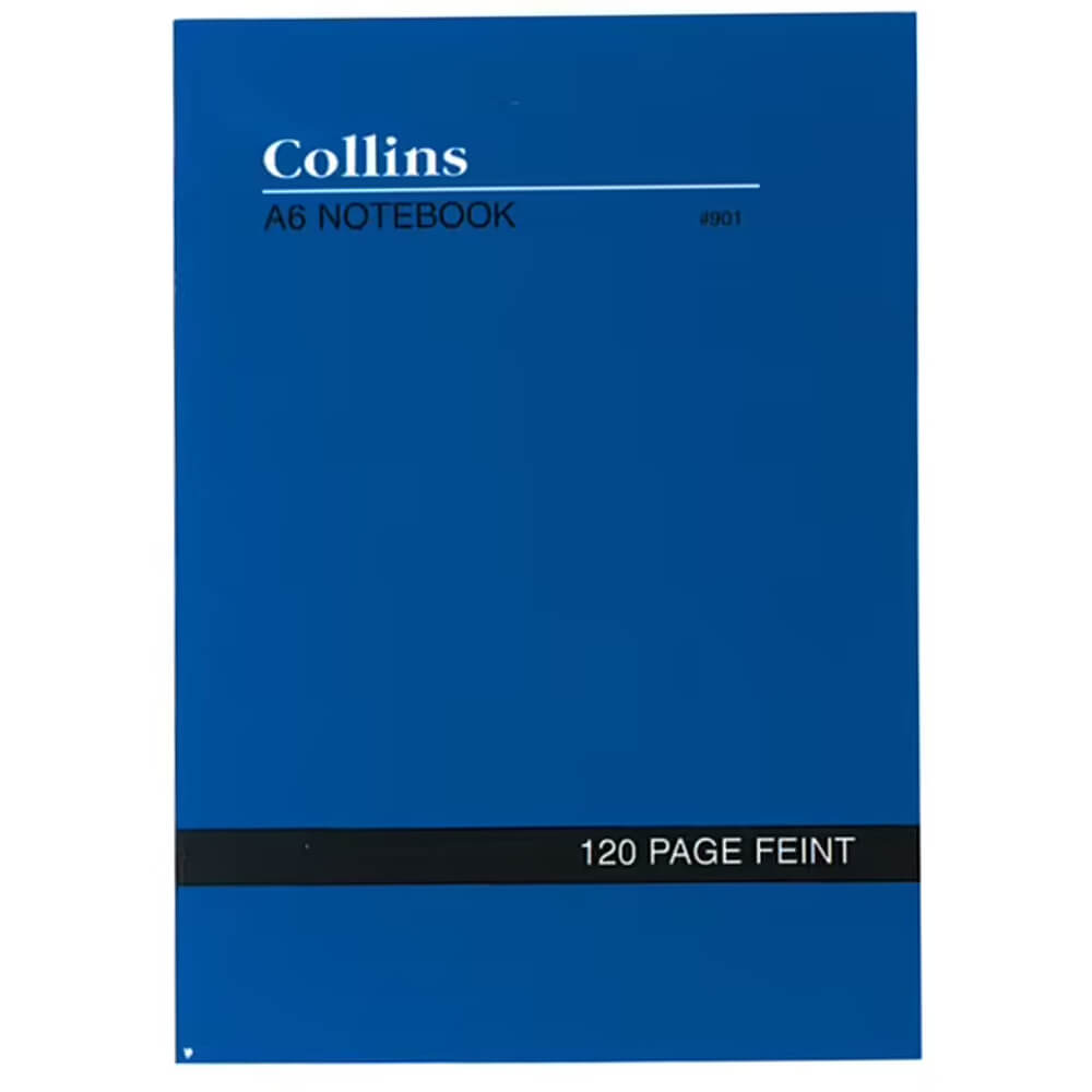 Collins Feint styrte Notebook (A6)