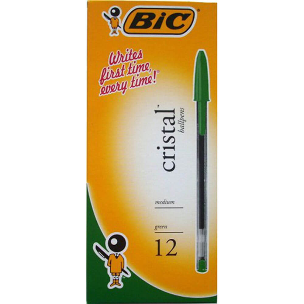 BIC Cristal Oryginalny Pen (12/pudełko)