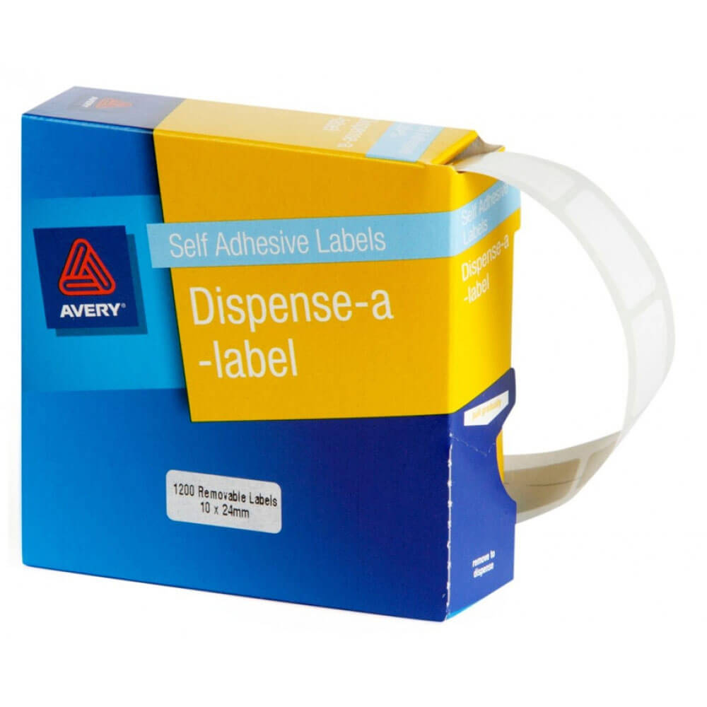 Avery zelfklevende labels (wit)