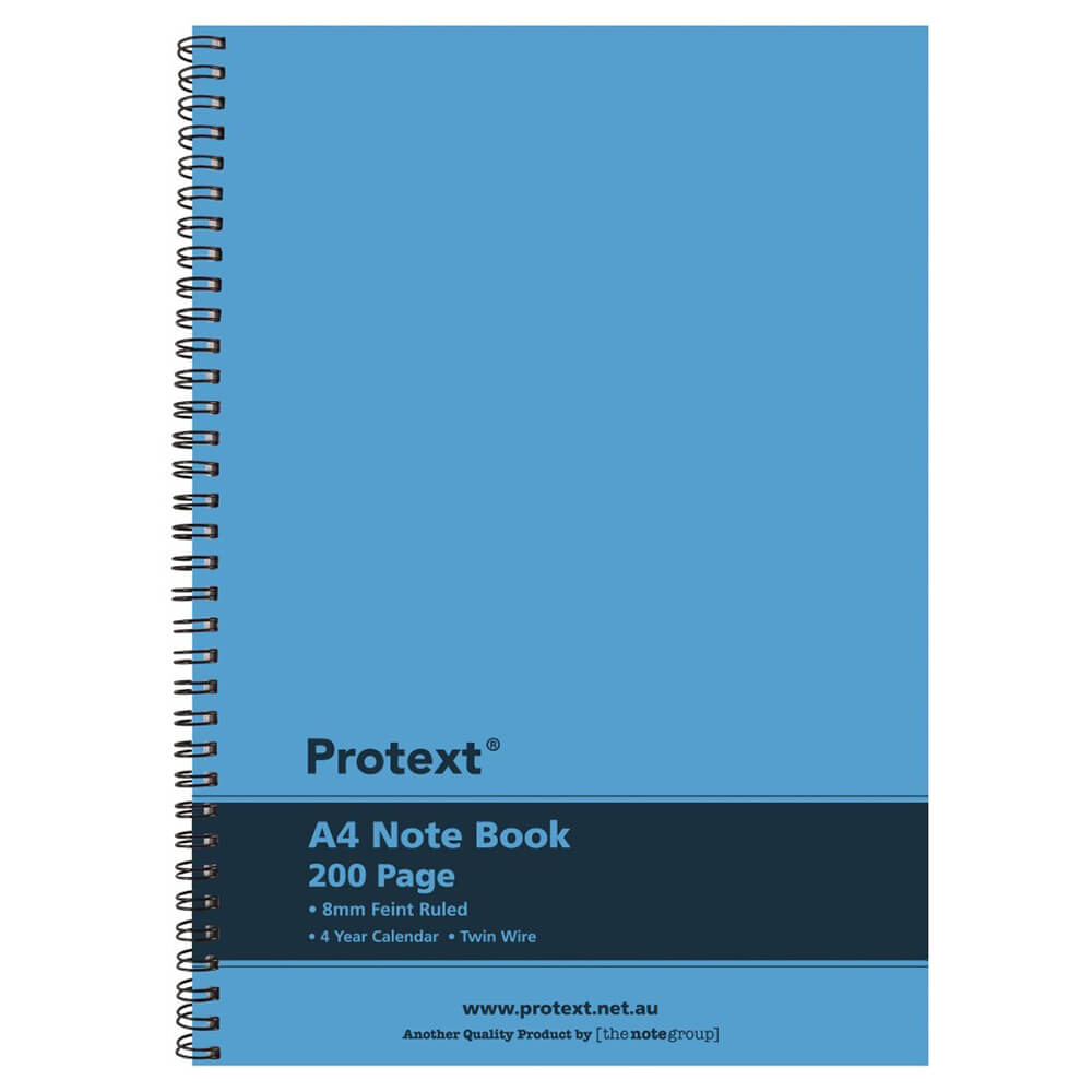 Protext Twin Wire Notebook 200 sider (A4)