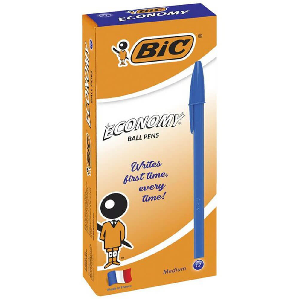 BIC Economy Medium Kugelschreiber (12/Box)