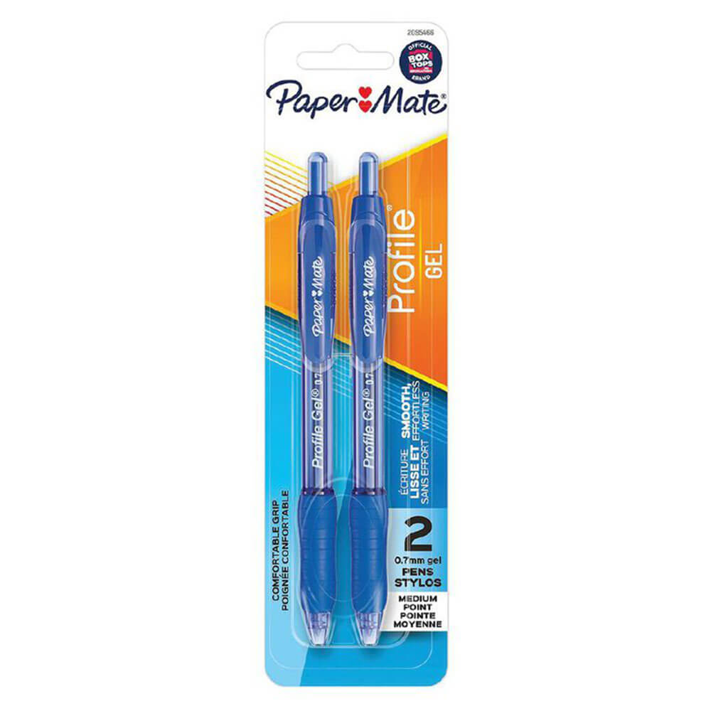 Papierkollegen Profilgel einsensbarer Stift 0,7 mm (2pk)