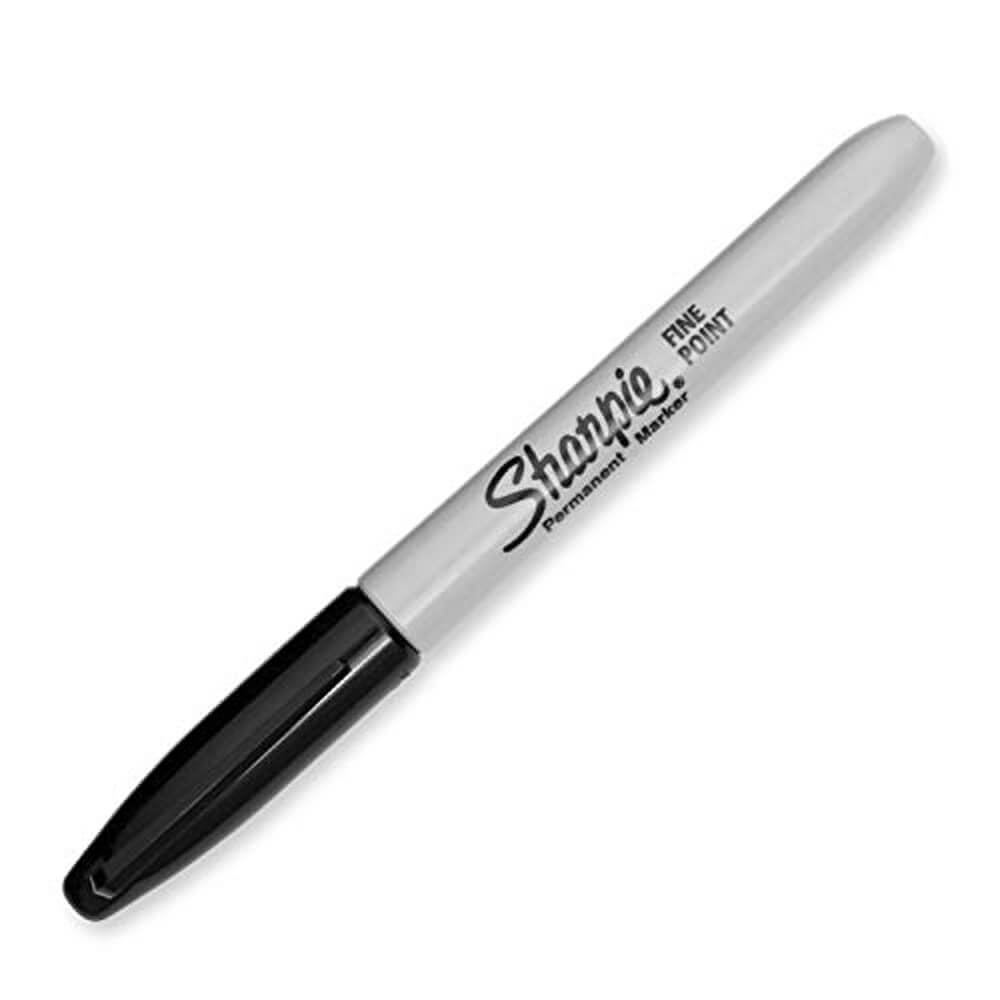 Sharpie Fine Point Stały marker (czarny)