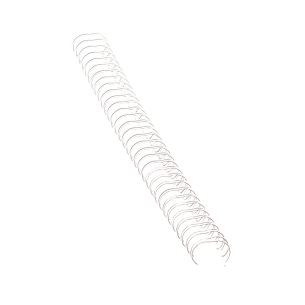 White Binding Combs Wire (Pack of 100)