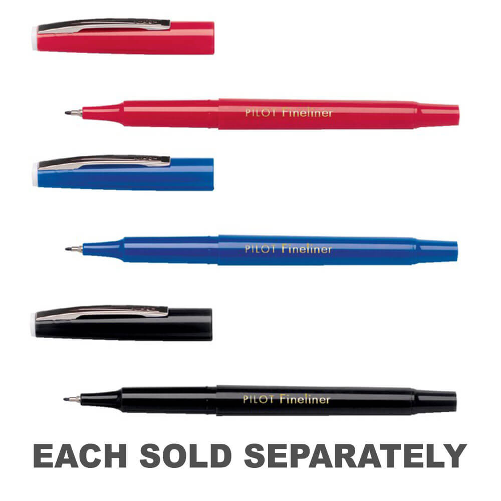 Pilot SW-PP Fineliner Pen (Box of 12)