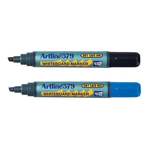 Artline Whiteboard 5mm Chisel Tip Marker (Box of 12)