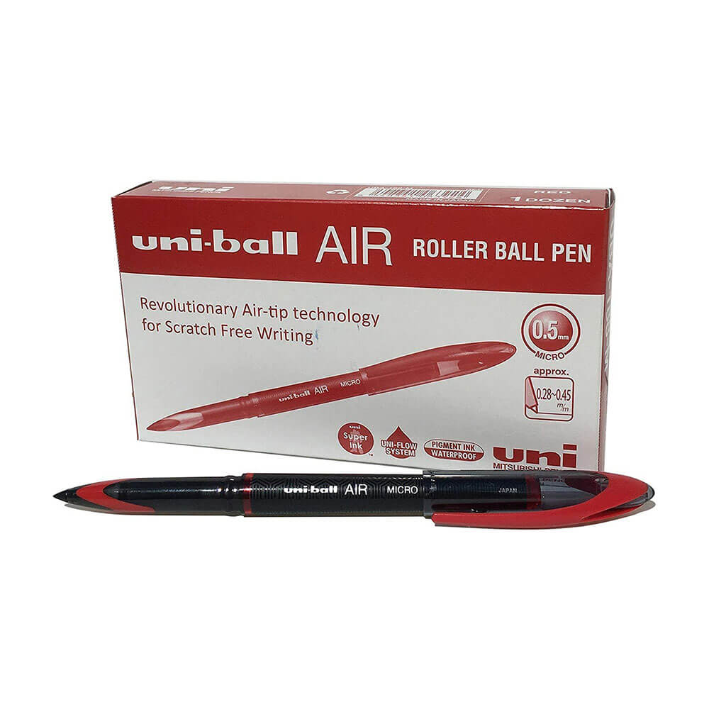 Uni Air Liquid Ink Micro Rollerball Pen 0,5 mm 12st