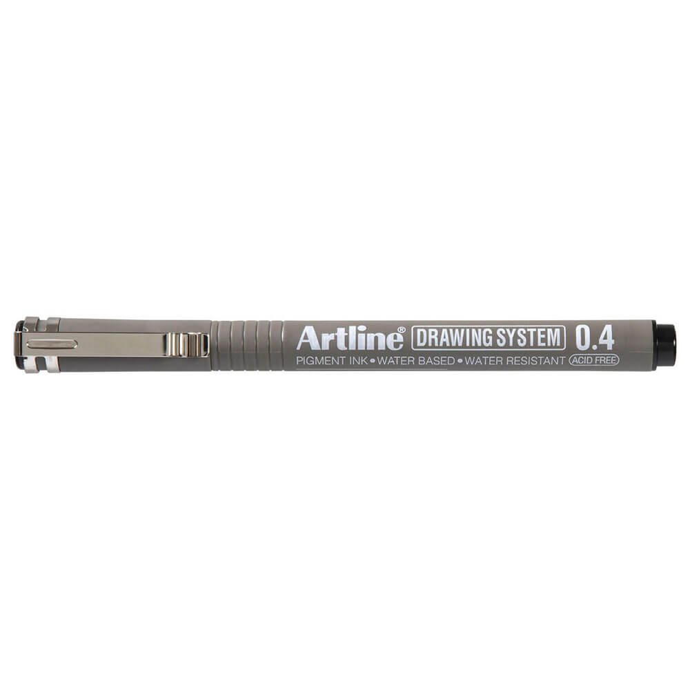 Artline Drawing System Pen 12pcs (zwart)