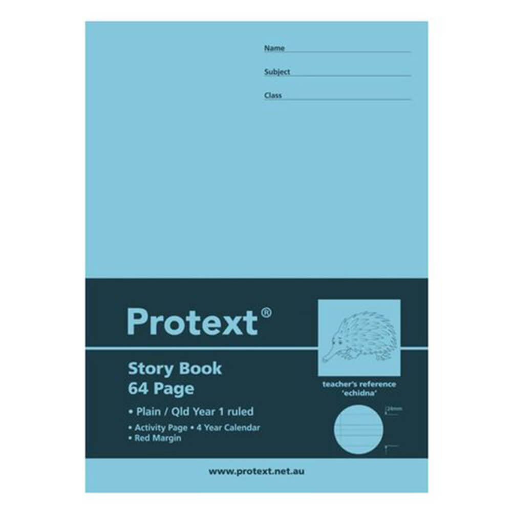 Protext Story Règre d'exercice avec marge 64pg 10pk