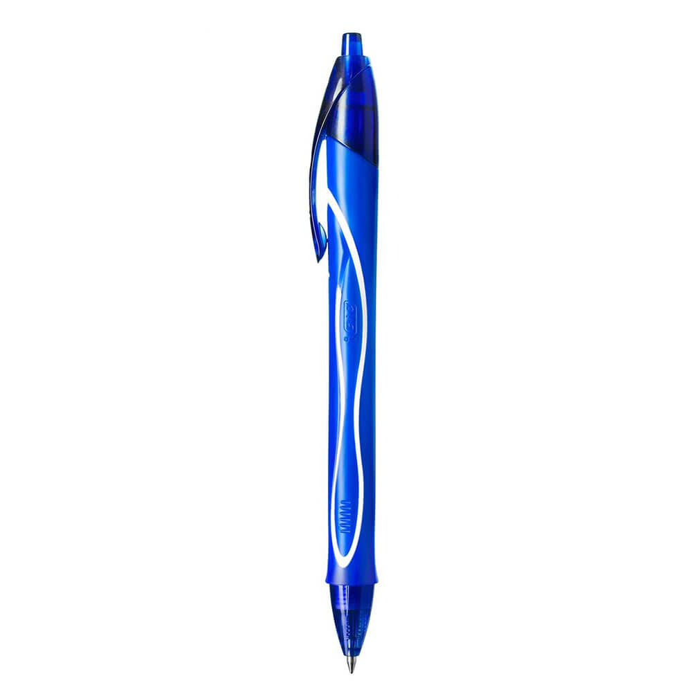 BIC Gélocité Un stylo rétractable à sec rapide (boîte de 12)